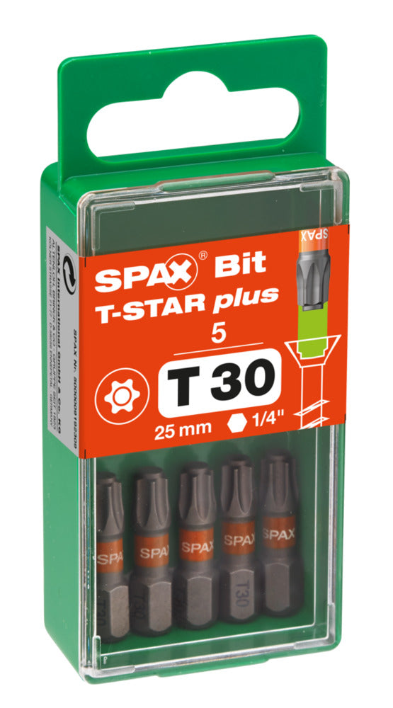 SPAX Bit T-STAR Plus S 25mm 5st-918626