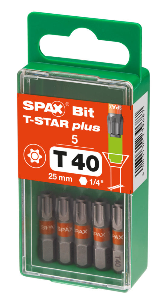 SPAX Bit T-STAR Plus S 25mm 5st-918627