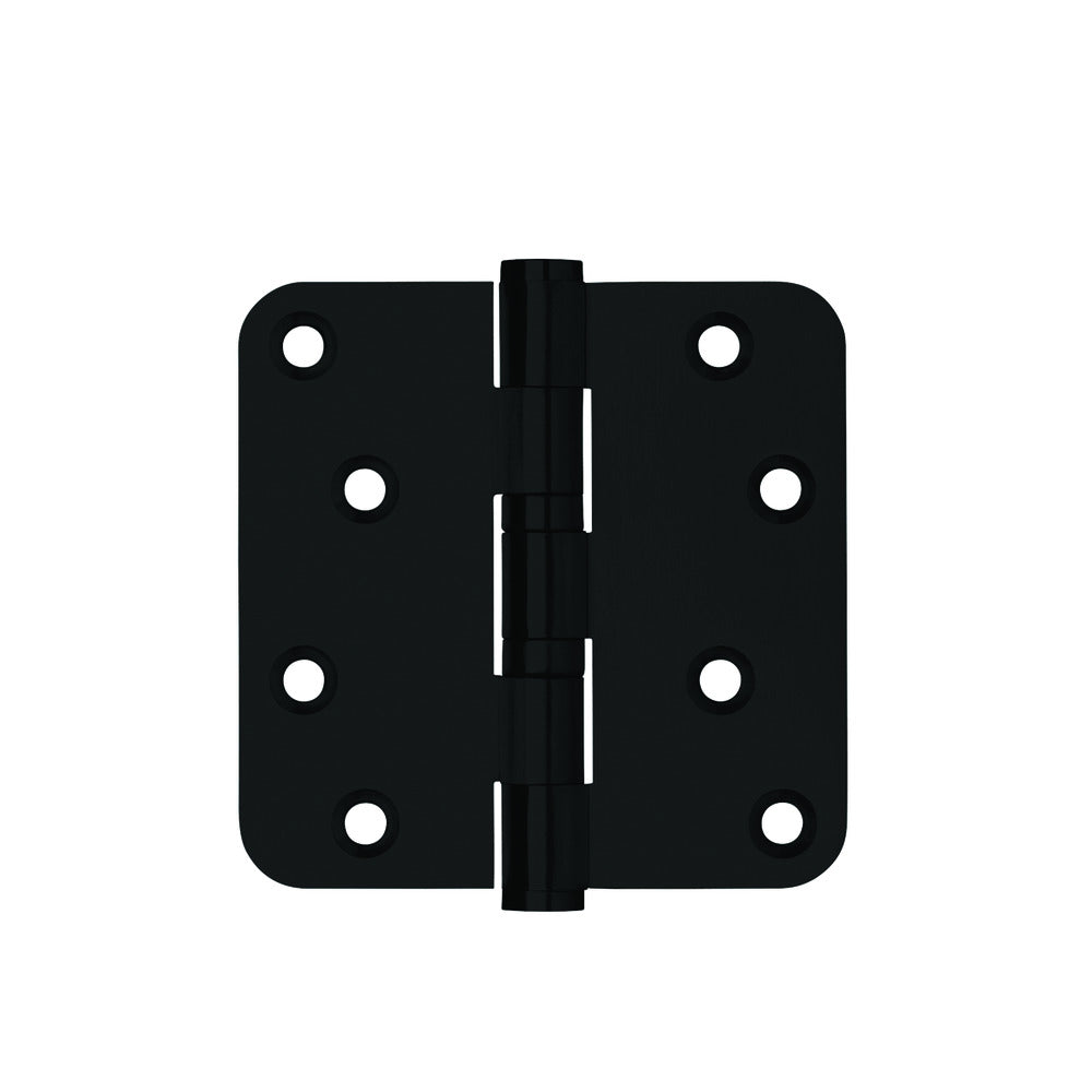 AXA Kogellagerscharnier Afgerond RVS Zwart 89x89x25mm-920538