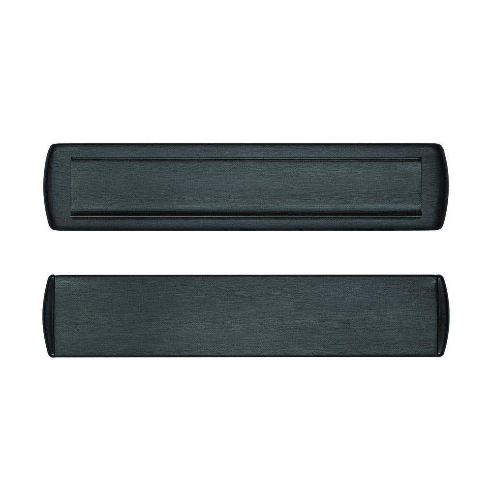 AXA Tochtwering Rechthoek RVS Zwart 340x76mm-920549