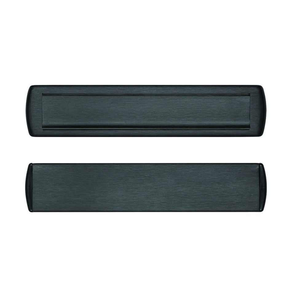 AXA Tochtwering Rechthoek RVS Zwart 340x76mm-920549