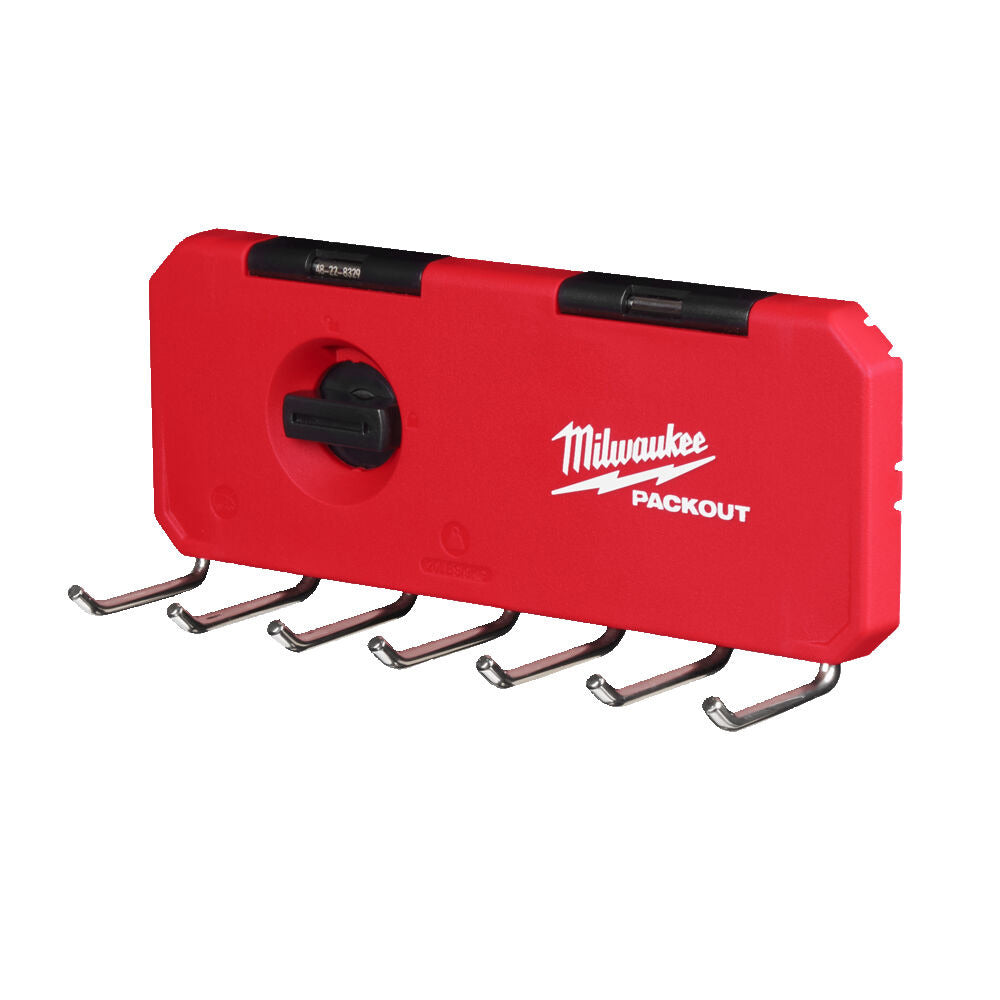 Milwaukee PACKOUT™ Rechte Haakjes 7 Op Rij-920998