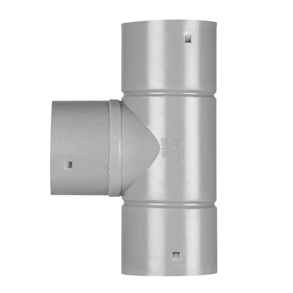 Martens T-Stuk Drainagebuis 80mm-921018