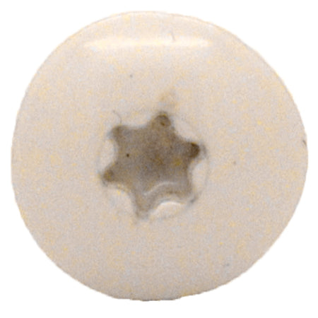 Bouwmaat HPL Schroef RVS Crème 4,8mm T20 100st-921081