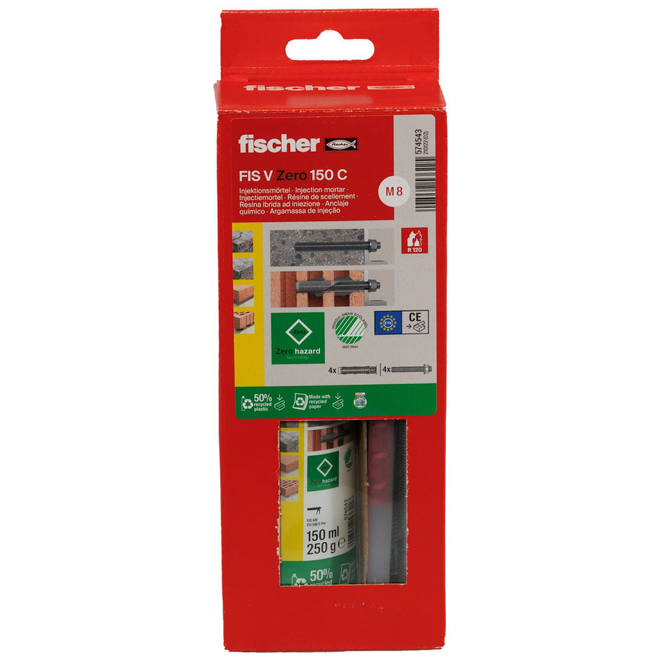 fischer Injectiemortel FIS V Zero 150 C Set M8-921985