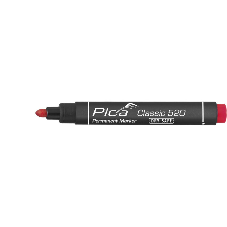 Pica  520/40 Permanent Marker 1-4mm rond rood-927729
