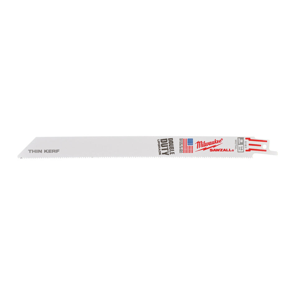 Milwaukee Reciprozaagblad Sawzall Metaal Thin Kerf 14-Tpi-927761