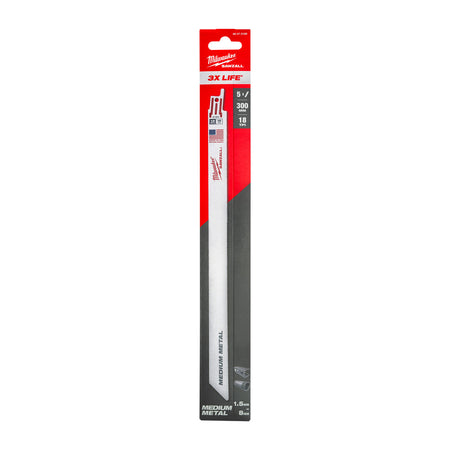Milwaukee Reciprozaagblad Sawzall Metaal Thin Kerf 18-Tpi-927763