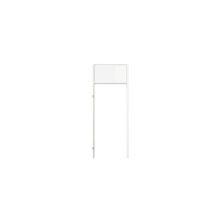 Svedex Match Bo Stijlenset Links Alpine Wit MD 70mm Deurh 201,5/Stijllengte2460-929366