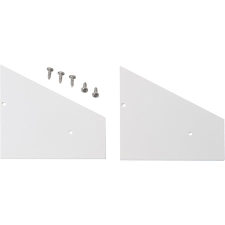 Alwo® Muuraansluitprofiel-Eindstuk Wit 2st-930229