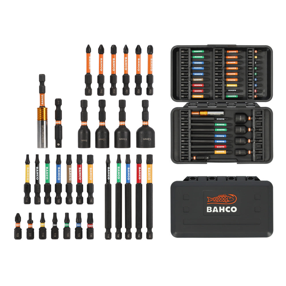 Bahco Impact Schroefbitset 66IM/40C-1 40st-932080