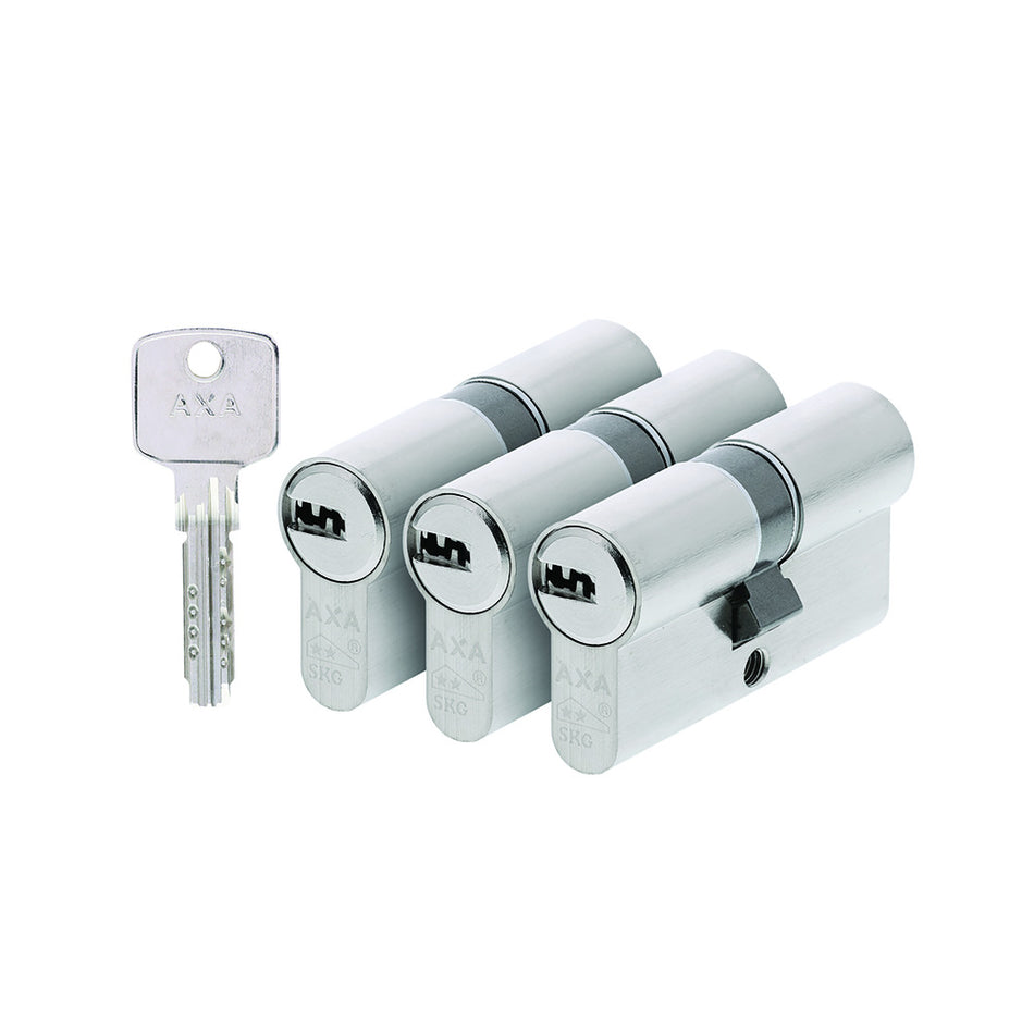AXA Dubbele Veiligheidscilinder Comfort Security 30-30mm SKG2 3st-937872
