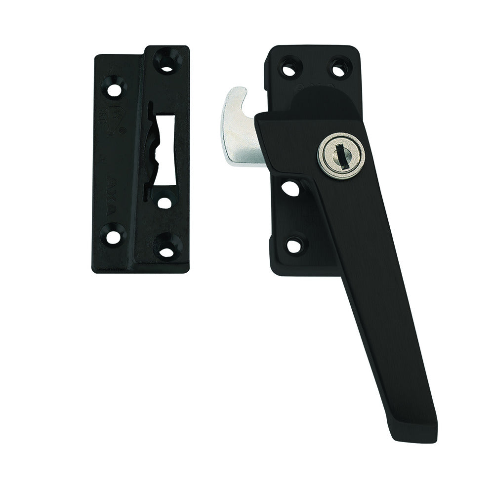 AXA Veiligheids Raamsluiting 3319 Re Aluminium Zwart SKG1-937888
