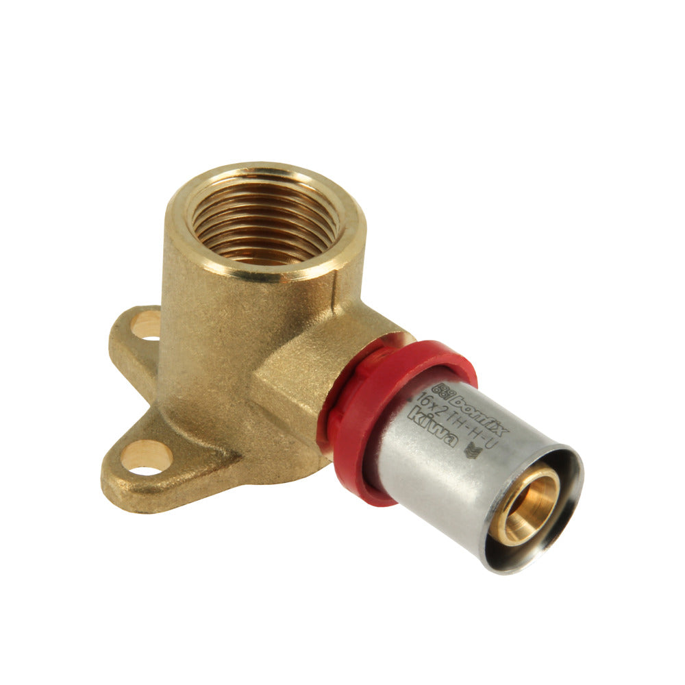 BONFIX Alu-pers Muurplaat 1/2" bi.dr. x16mm H=35mm 40st-939868