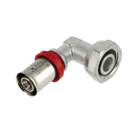 BONFIX Alu-pers Vertinde Kniekoppeling Conisch 1/2" bi. x16mm 80st-939881