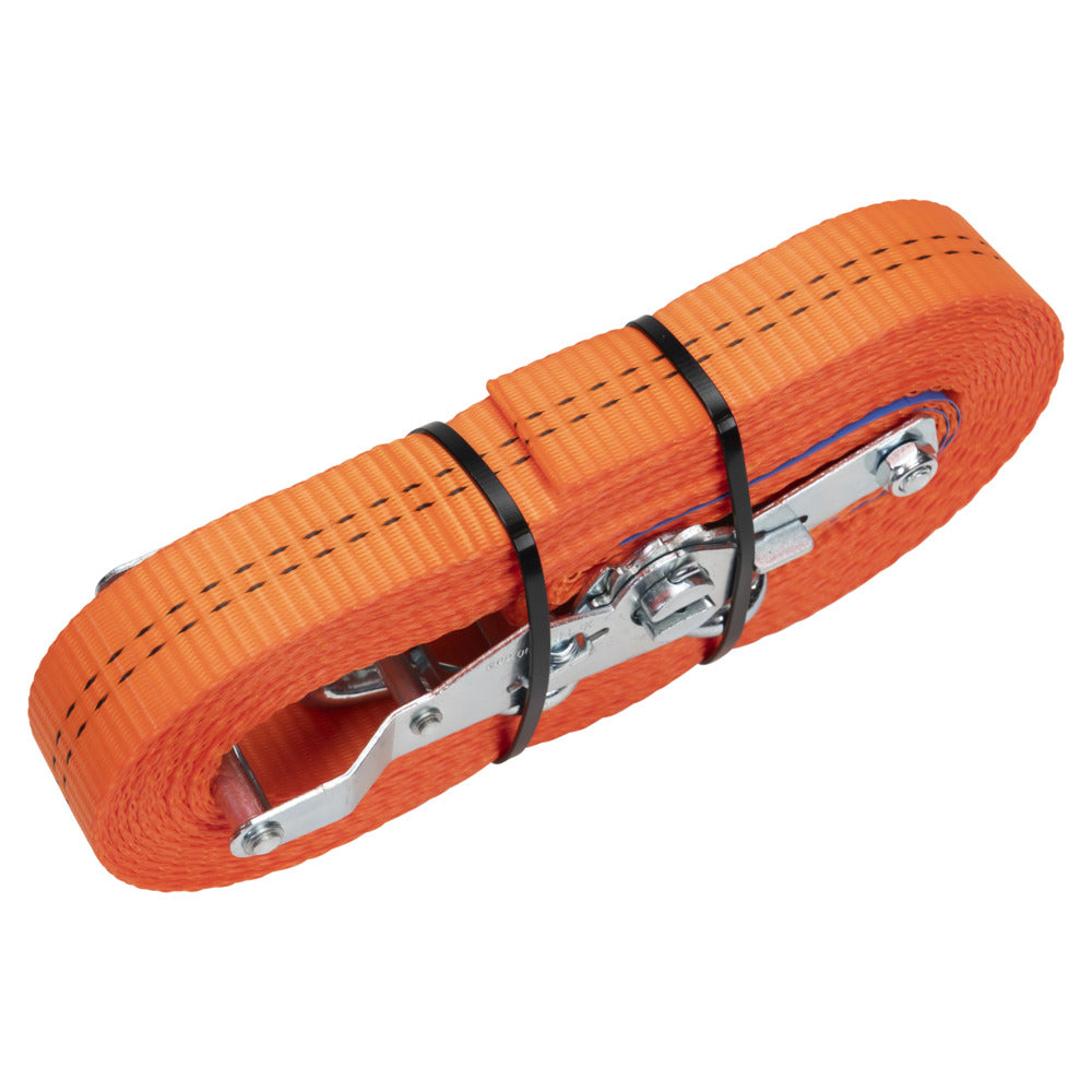 Konvox Spanband 35mm Met Ratel En Haak HD 1000/2000daN Oranje 7m-941059