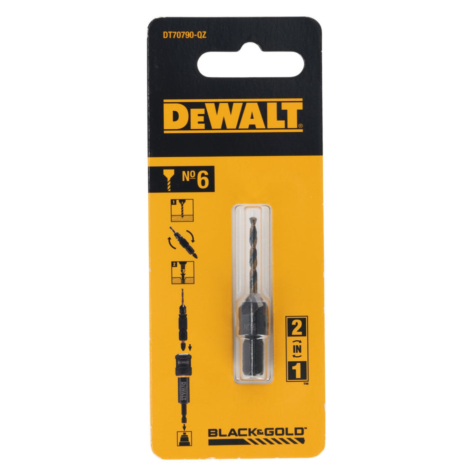 DeWALT Voorboor en Verzinkboor 4 Snijkanten-942260