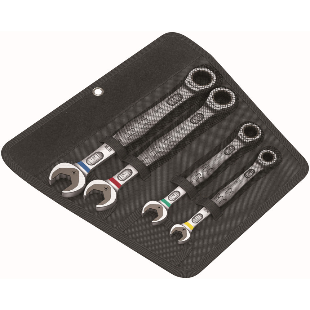 Wera 6000 Joker 4 Set 1 Steek-En Ringratelsleutelset 4-Delig-943342