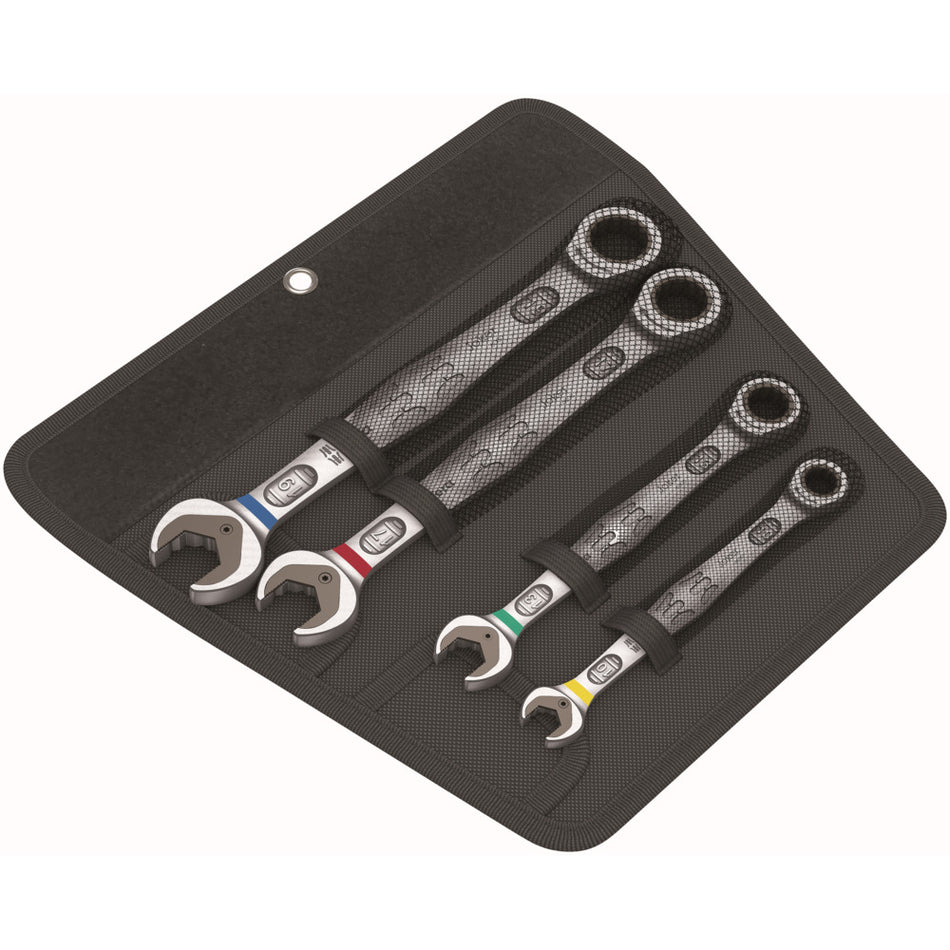Wera 6000 Joker 4 Set 1 Steek-En Ringratelsleutelset 4-Delig-943342