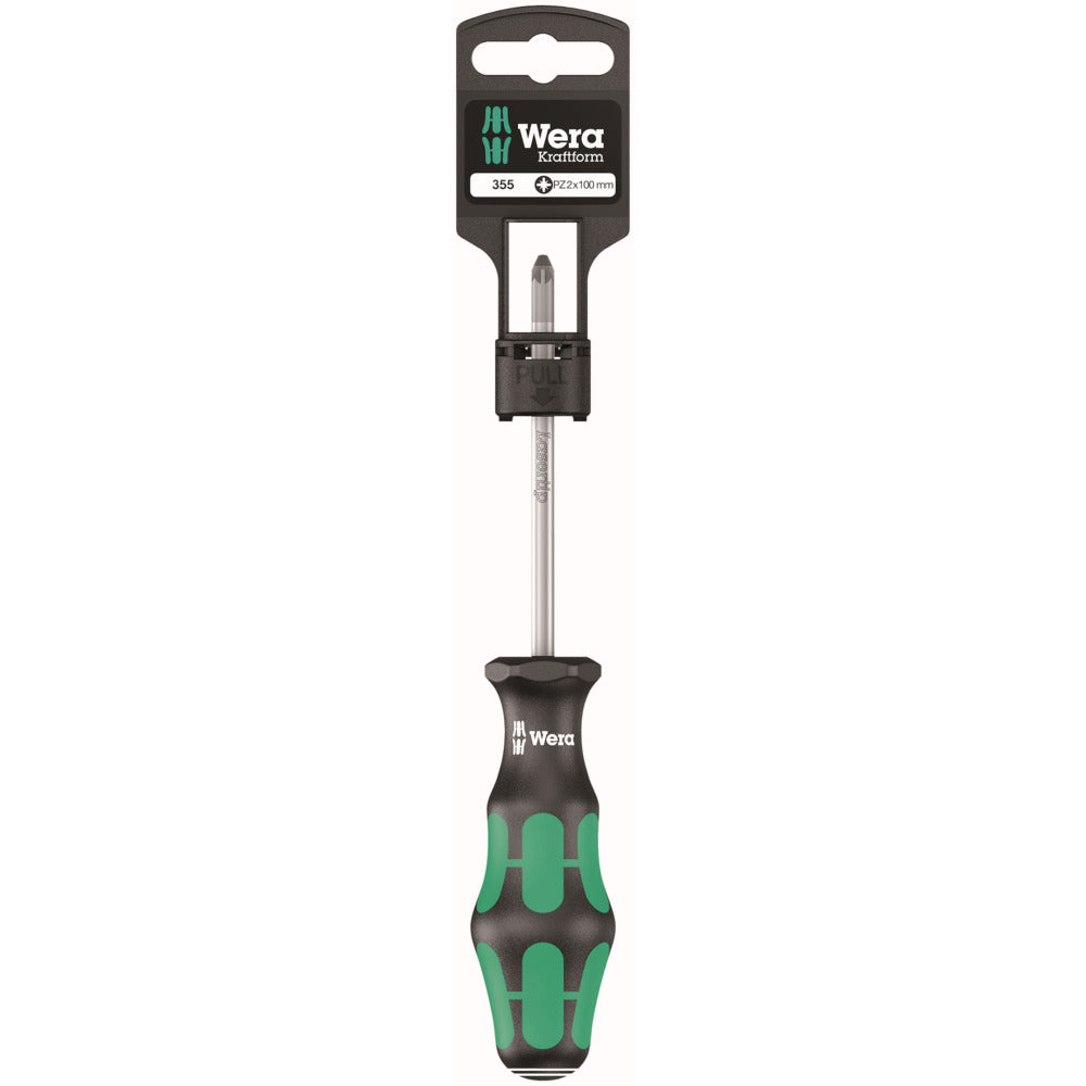 Wera Schroevendraaier 355 PZ SB Pozidriv 1x80mm-943353