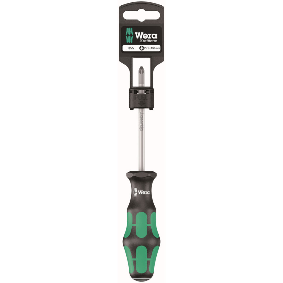 Wera Schroevendraaier 355 PZ SB Pozidriv 1x80mm-943353