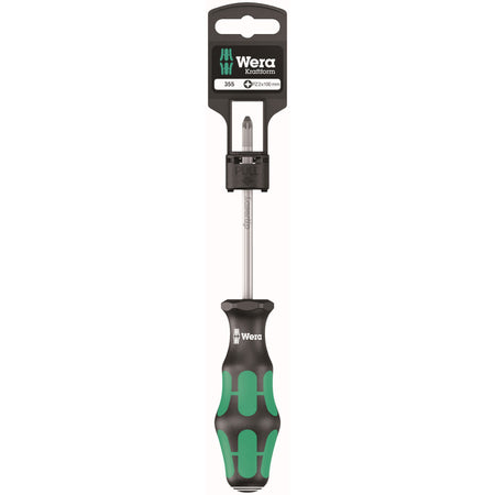 Wera Schroevendraaier 355 PZ SB Pozidriv 2x100mm-943354