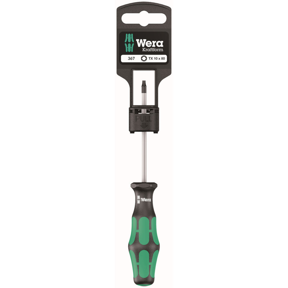 Wera Schroevendraaier 367 SB Torx TX10x80mm-943358