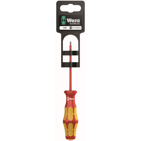 Wera 160 i SB VDE Geïsoleerde Sleuf Schroevendraaier 0,4x2,6x80mm-943364