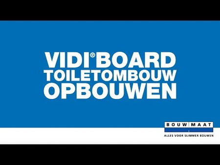 VIDIboard Toiletplaat PRO 1200x900x20-739923