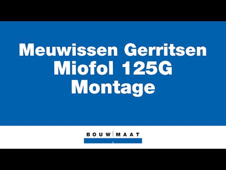 MG Miofol Isolatiefolie 125G Dampopen Gevel 1,5x25m 37,5m2-585051