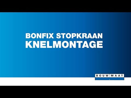 BONFIX Knel stopkraan 12x12 mm met tapgat-568403