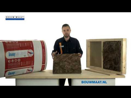 Knauf Insulation MW35 Minerale Wol Isolatieplaat 1200x600mm-602339