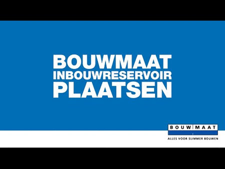 Bouwmaat Inbouwreservoir + bedieningspaneel-575767