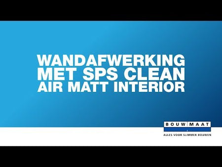 SPS Muurverf Clean Air Mat Wit/Mengbasis P 10L-737542