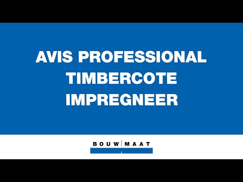 Avis Timbercote Impregneermiddel Zwart 1L-751759