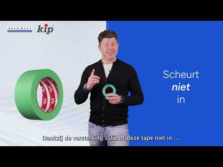 Kip 2244 Washi-Tec Tape Extra Strong Groen-760312