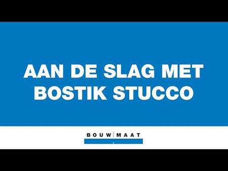 Bostik Uitvlakmortel Stucco W140 Lichtgewicht 3-40mm 20kg-807642