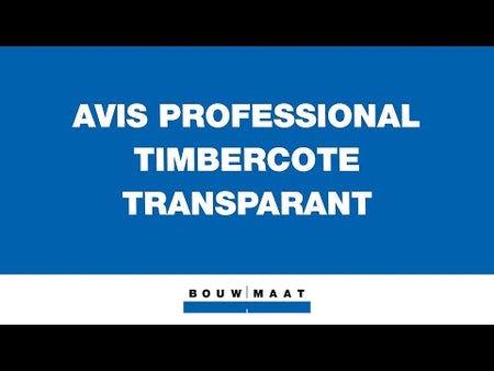 Avis Timbercote Buitenlak Mat Kleurloos 1L-780826
