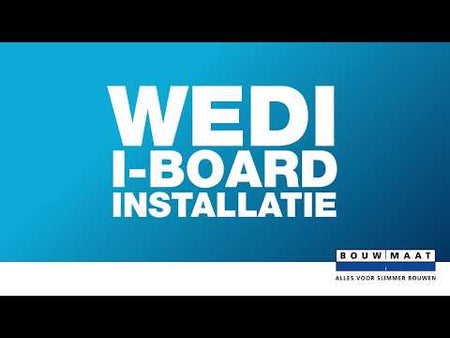 wedi I-board Toiletplaat 1200x1245x20mm-572815