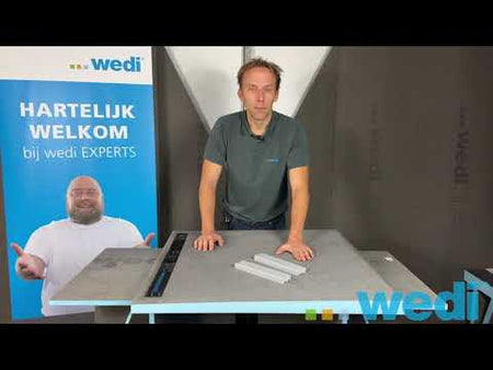 wedi Fundo Gootafvoer DN40 Horizontaal-719521