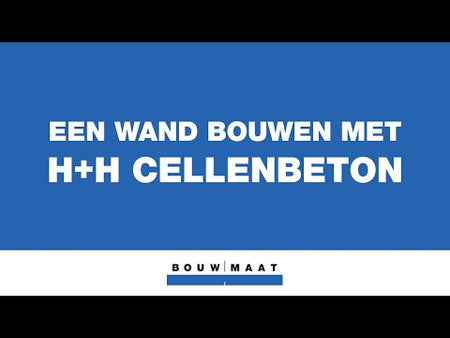 H+H Cellenbeton Lijmblok 400x600x100mm Tolerantie 0,4mm-719713